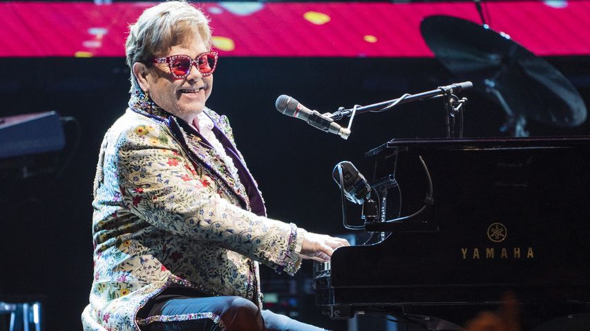 Musiker Elton John im Januar 2022 in New Orleans