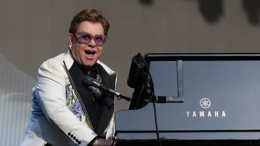 Elton John im Februar 2020 in Napier