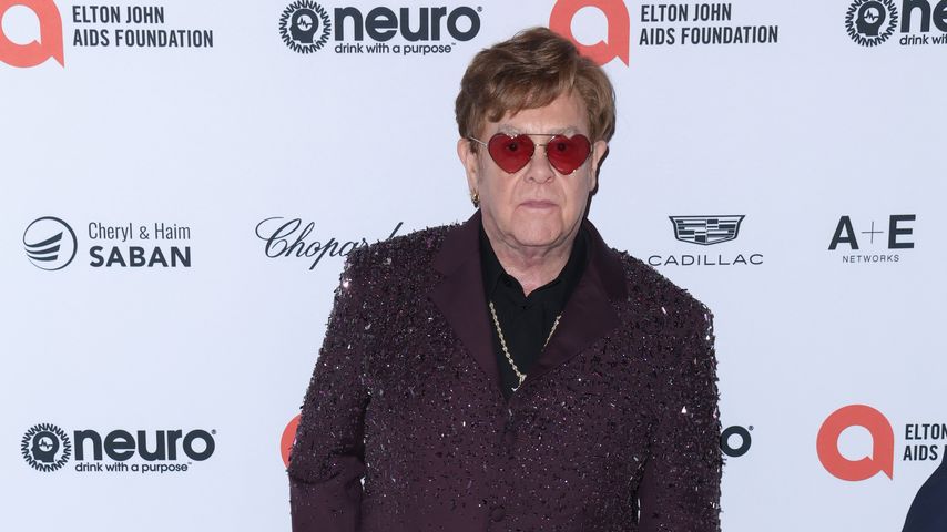 Elton John im Rahmen seiner Oscar-Party