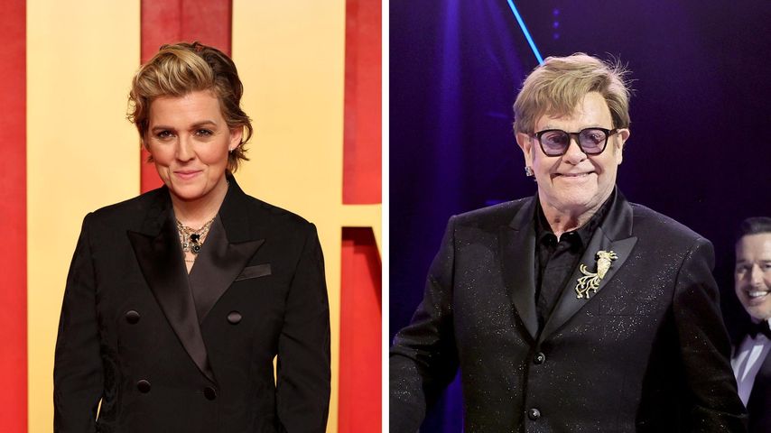 Collage: Elton John und Brandi Carlile