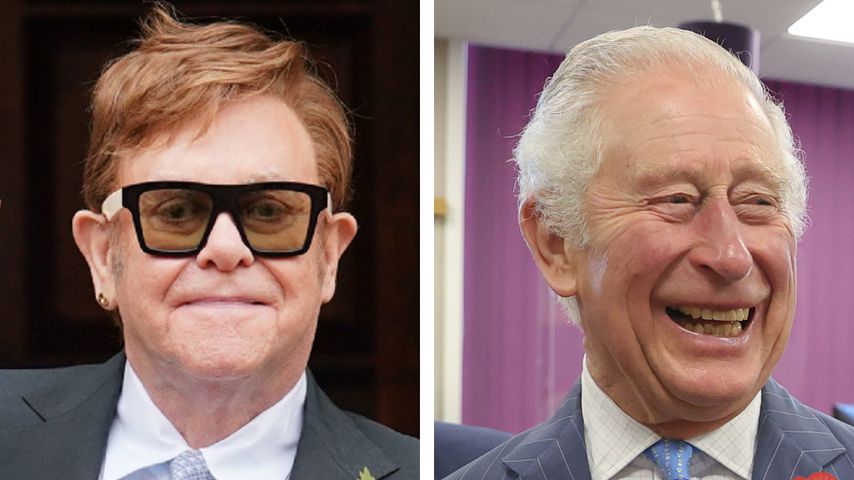 Nach der Hüft-OP: Elton John erhält Orden von Prinz Charles