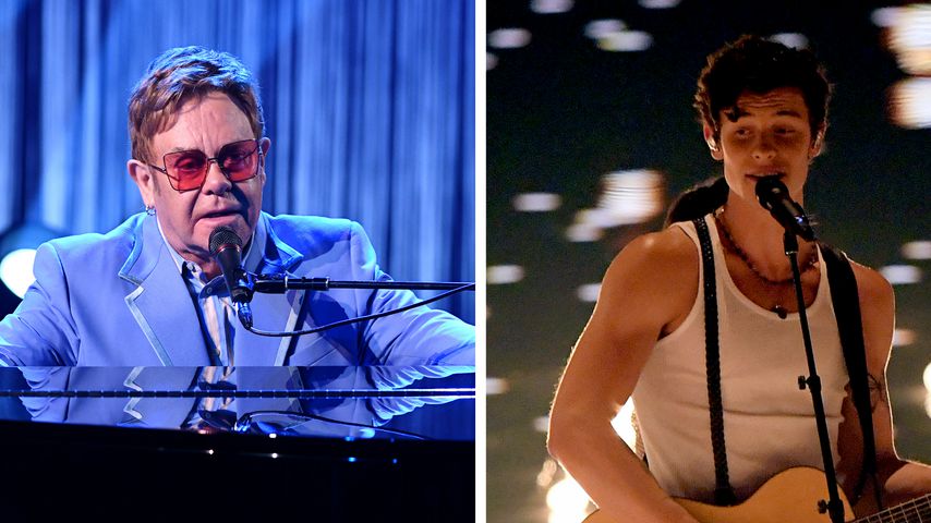 Elton John und Shawn Mendes über Schattenseite ihres Erfolgs