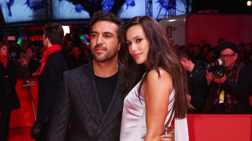 Elyas M'Barek und seine Frau Jessica, Februar 2023