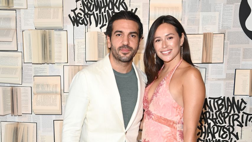 Elyas M'Barek und seine Frau Jessica im September 2023