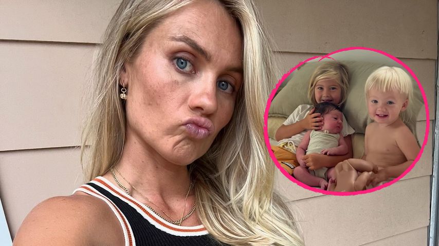 Elyse Knowles und Josh Barker begrüßen Baby Nummer drei