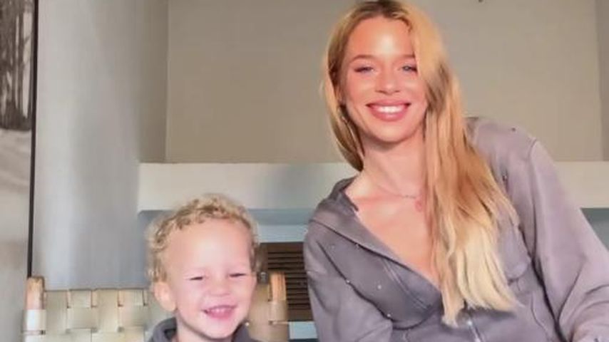 Influencerin Emely Hüffer und ihr Sohn Ocean