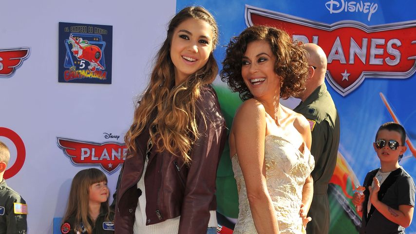 Emerson Tenney und Teri Hatcher, August 2013