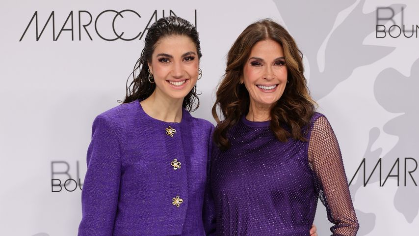 Emerson Tenney und Teri Hatcher im Febuar 2024