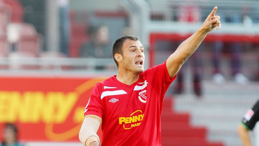 Emil Jula beim Sieg von Energie Cottbus gegen Greuther Fürth
