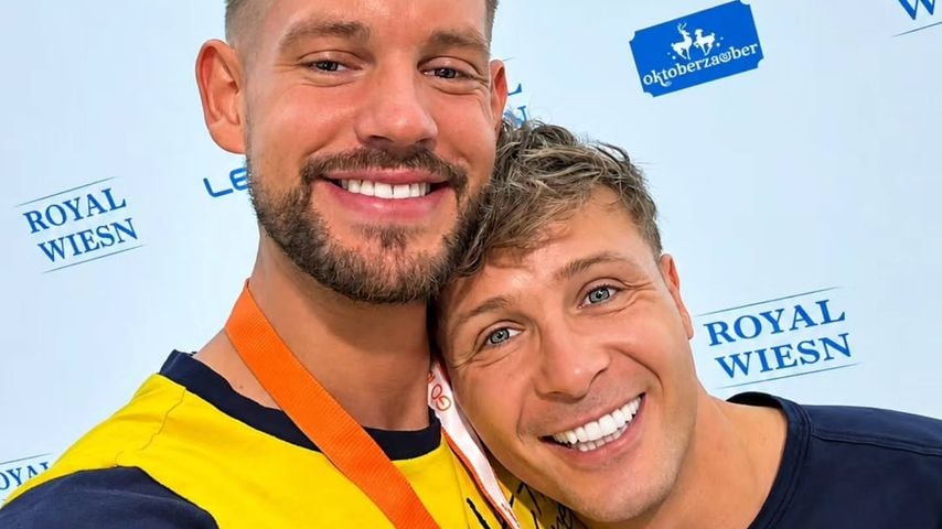 Emil Kusmirek (rechts) mit seinem Freund Felix Lessmeister