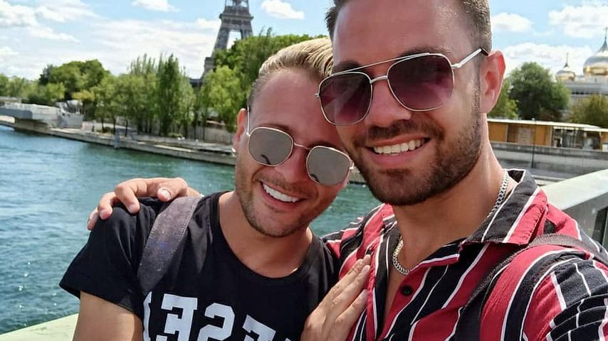 Total verliebt: Hier turtelt Emil Kusmirek mit Tobi in Paris