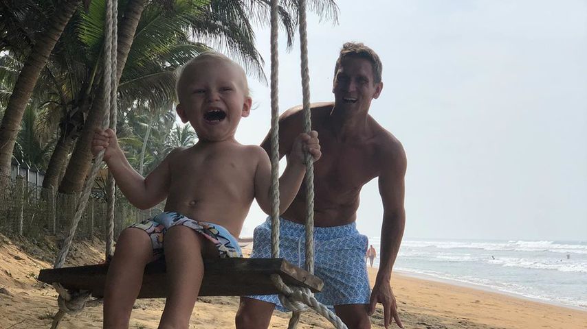 Emil-Ocean und Peer Kusmagk im Urlaub