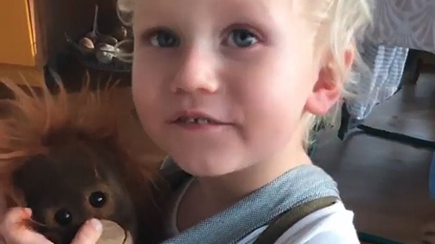 Janni und Peer Kusmagks Sohn Emil-Ocean