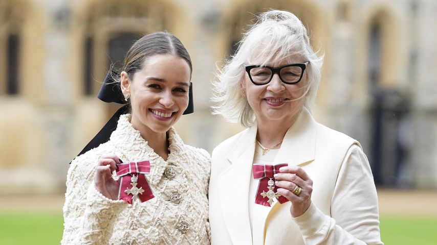 Emilia Clarke und Jennifer Clarke, Windsor Castle 2024