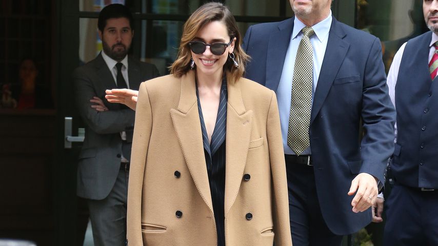 "Game of Thrones"-Darstellerin Emilia Clarke  in New York City im Oktober 2019