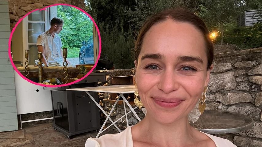 Nanu: Mit wem urlaubt Emilia Clarke denn in Südfrankreich?