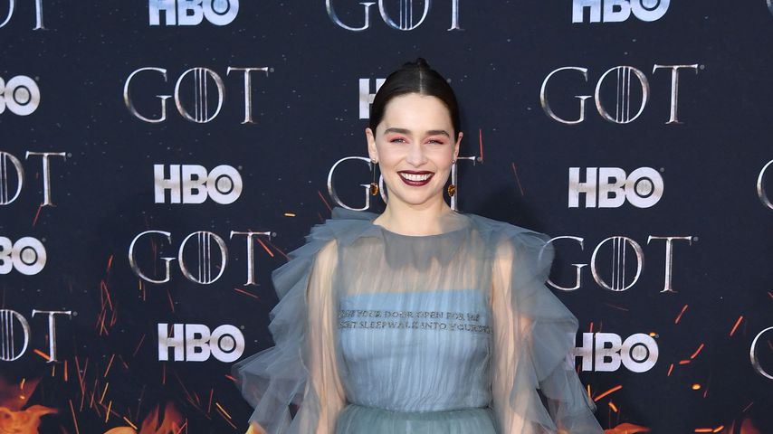 Emilia Clarke bei der Staffelpremiere von "Game of Thrones" im April 2019