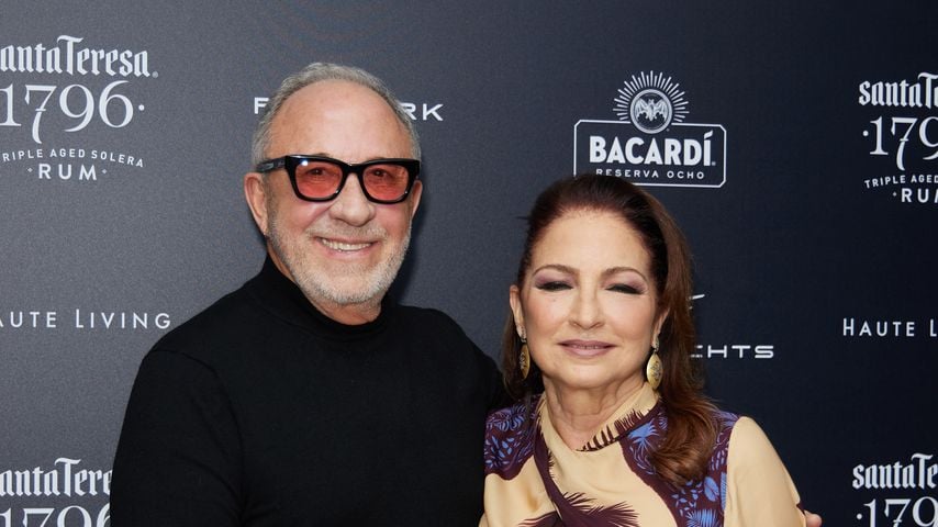 Emilio Estefan und Gloria Estefan im April 2025