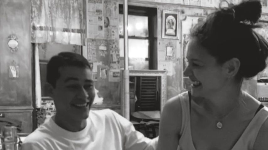 Emilio Vitolo und Katie Holmes, Dezember 2020