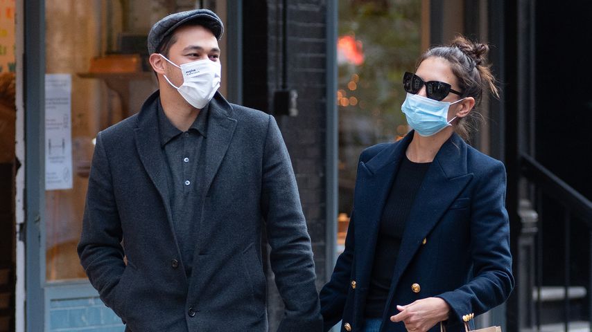 Katie Holmes und ihr Emilio halten Händchen in New York