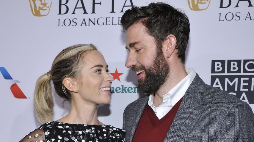 Emily Blunt und John Krasinski  im Januar 2019