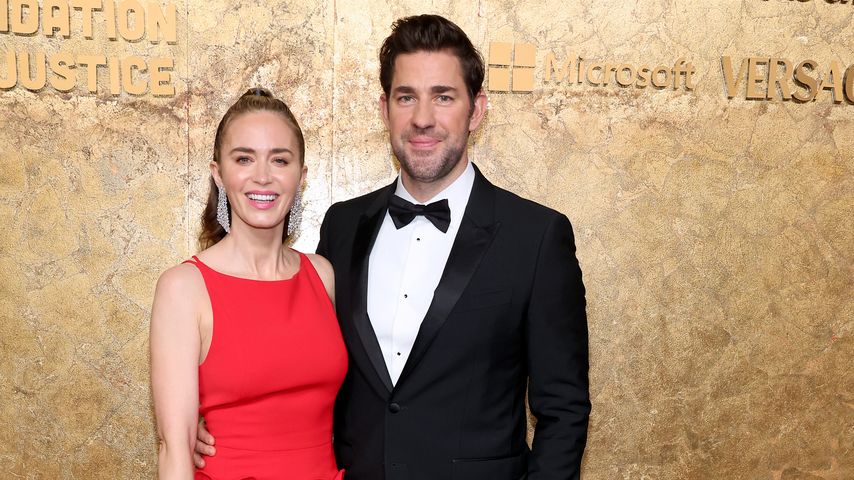 Emily Blunt und John Krasinski strahlen auf dem Red Carpet
