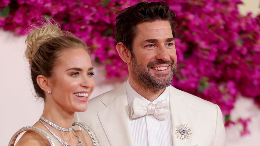 Emily Blunt und John Krasinski bei den Oscars im März 2024