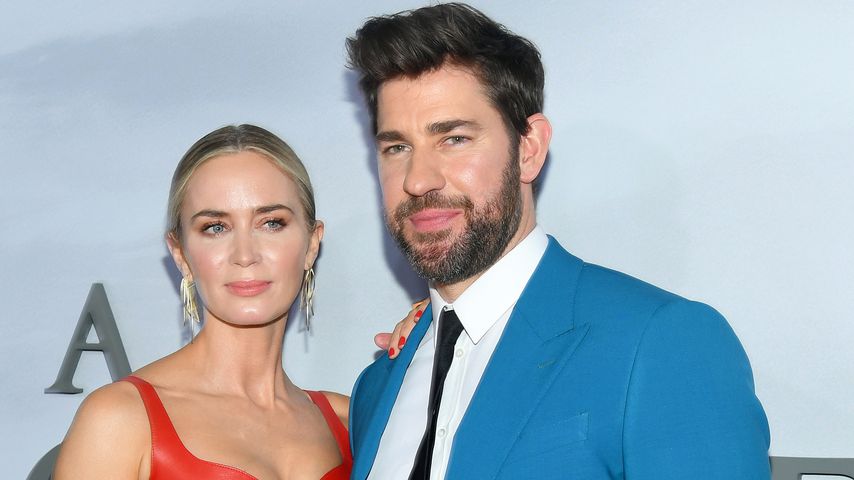 Emily Blunt und John Krasinski im März 2020 in New York