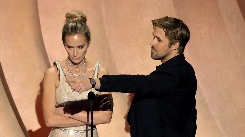 Emily Blunt und Ryan Gosling bei der Oscarverleihung 2024