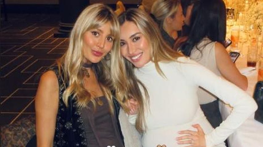 Emily Daisy Coleridge und Sophie Habboo bei Sophies Babyshower 2025