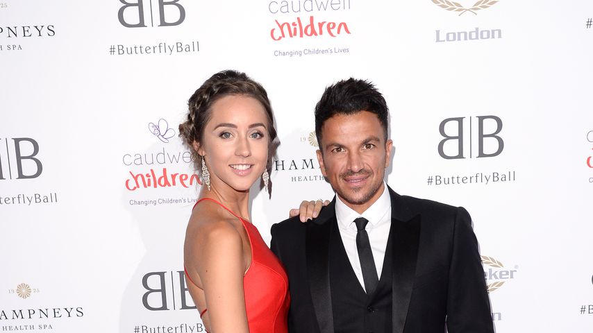 Emily MacDonagh und Peter Andre im Juni 2019 in London