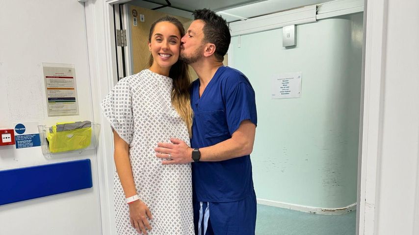 Emily MacDonagh, mit ihrem Mann Peter Andre