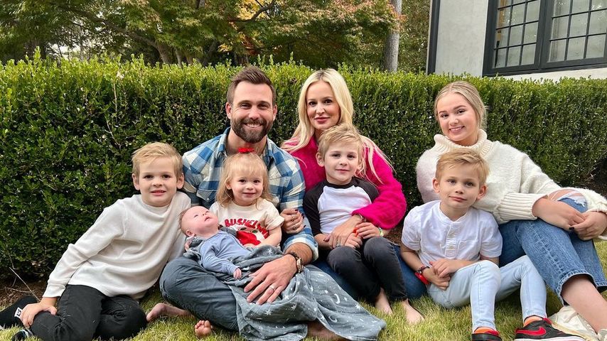 Emily Maynard Johnson und ihre Familie im November 2022