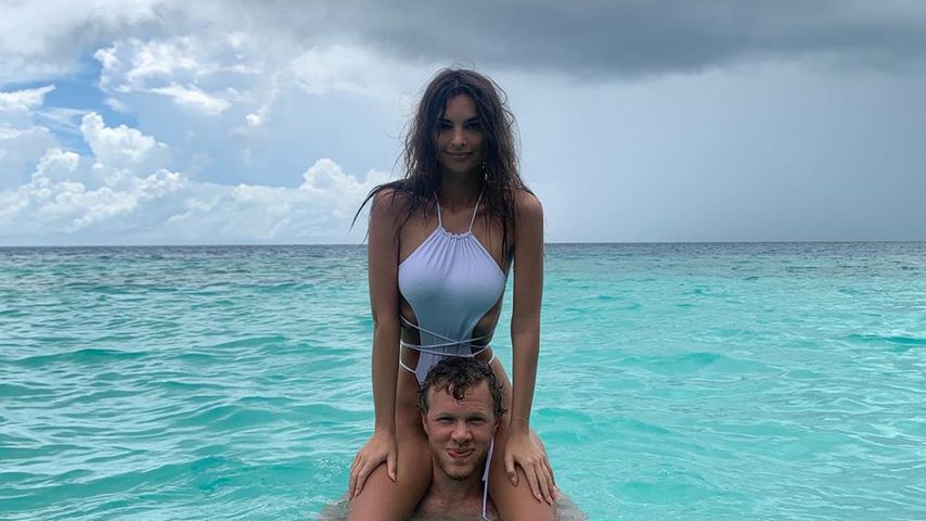 Emily Ratajkowski und Sebastian Bear-McClard auf den Malediven