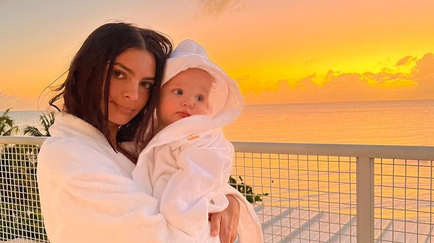 Emily Ratajkowski mit ihrem Sohn Sylvester
