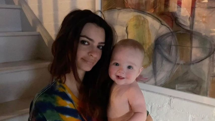 Emily Ratajkowski mit ihrem Sohn Sylvester Apollo Bear