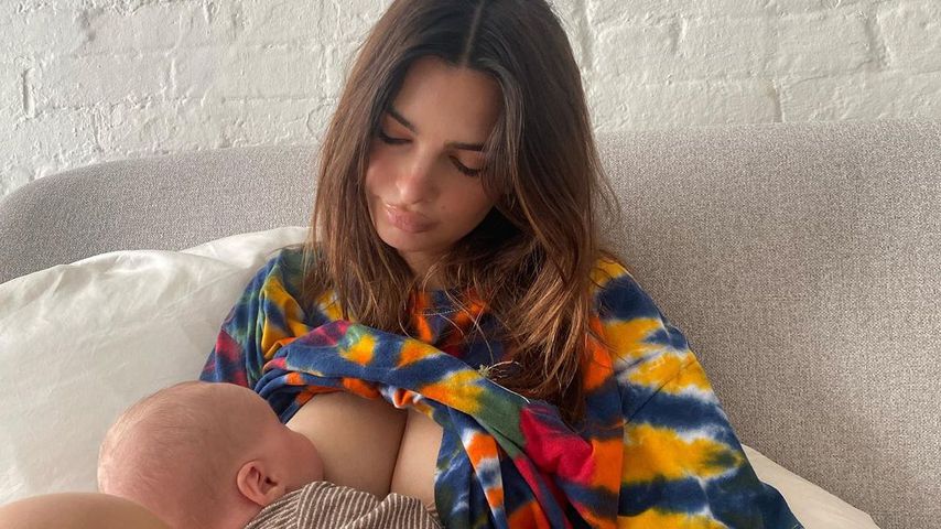 Emily Ratajkowski und ihr Sohn, April 2021