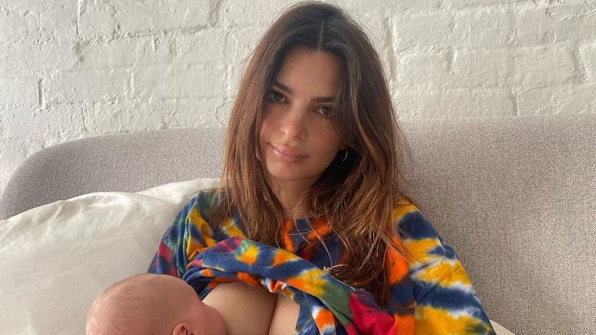 Emily Ratajkowski und ihr Sohn Sylvester Apollo Bear, April 2021