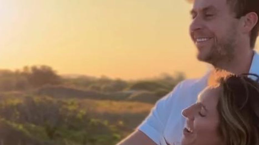 Emily Seebohm und Ryan Gallagher im Juli 2023