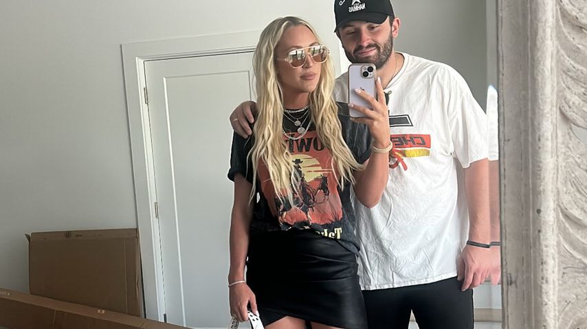 Emily und Baker Mayfield