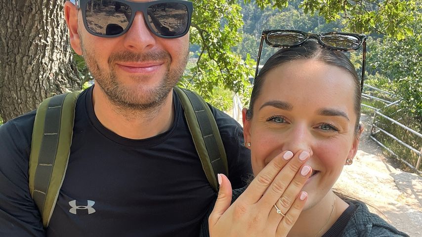 Emily, Kandidatin bei "Hochzeit auf den ersten Blick" 2020 mit ihrem Verlobten