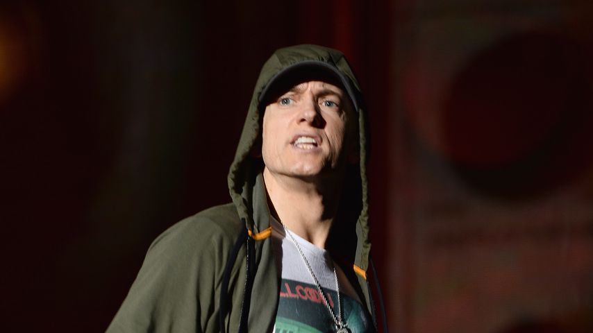Eminem bei einem Auftritt in Chicago