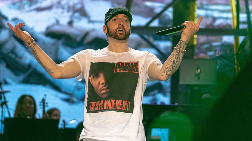Eminem auf dem Bonnaroo Music and Arts Festival in Tennessee, 2018
