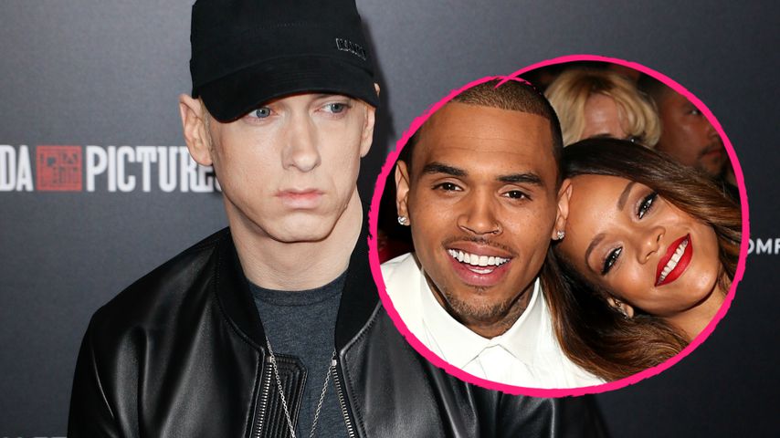 "Würde auch schlagen": Eminem über Rihanna-Chris-Drama