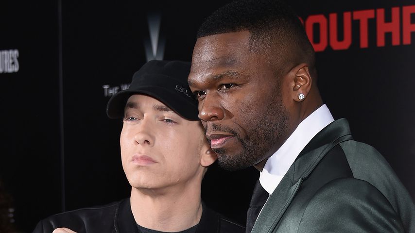 Eminem und 50 Cent im Juli 2015 in New York