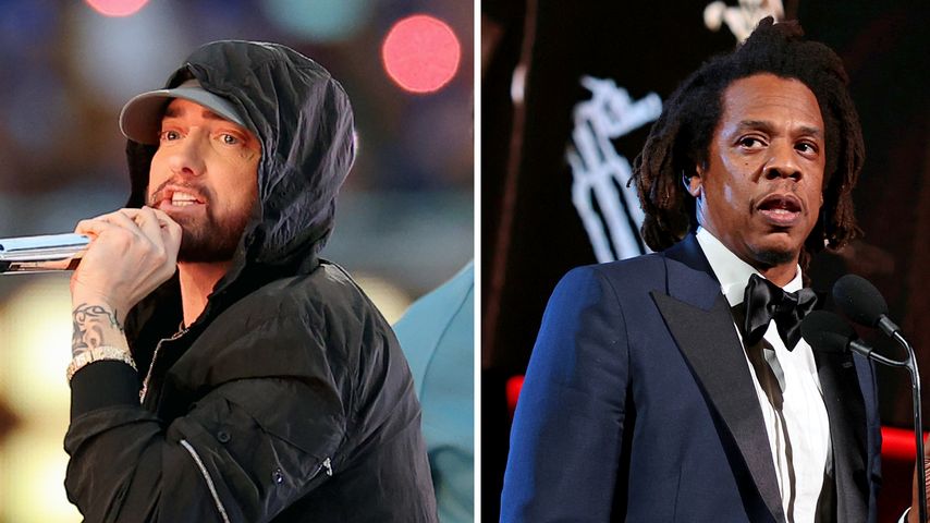 Fans spekulieren: Disst Eminem in seiner neuen Single Jay-Z?