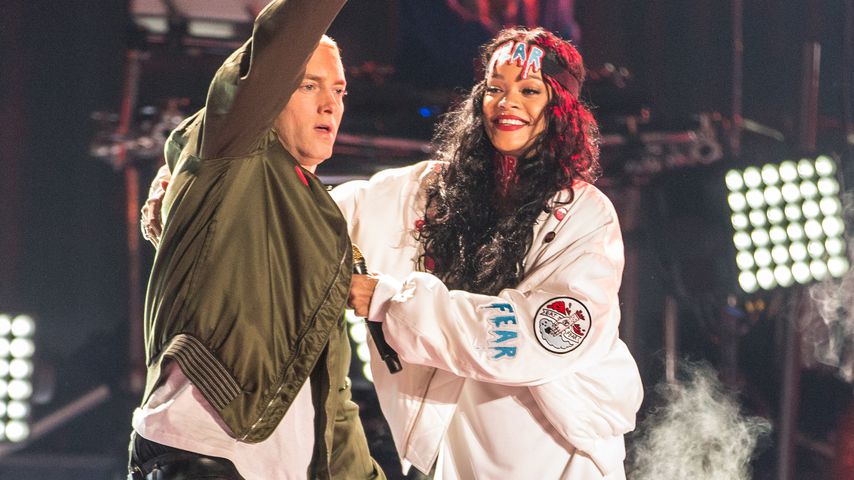 Eminem und Rihanna bei den MTV Movie Awards 2014