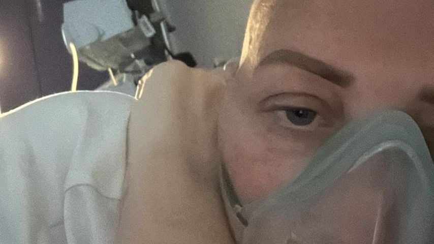 Emma Adams im Krankenhaus