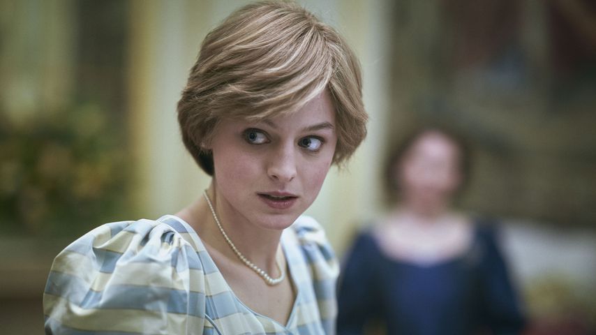 Emma Corrin als Prinzessin Diana in "The Crown"
