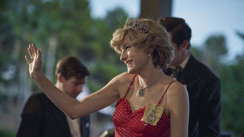 Emma Corrin als Prinzessin Diana in "The Crown"